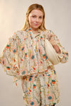 Wild West Wildflower Top