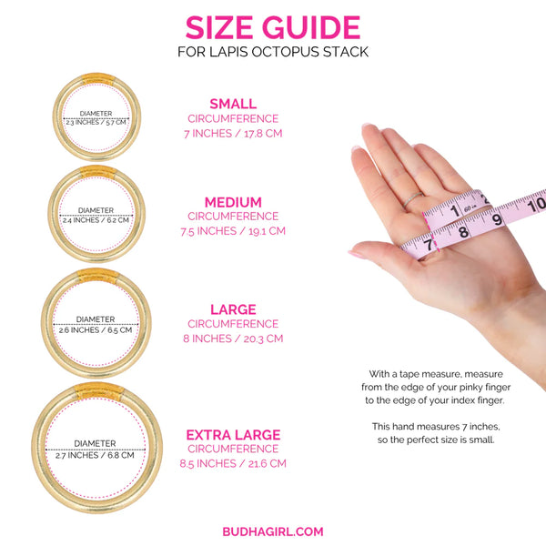 Budha Girl Etoile Tzubbie All Weather Bangle® (AWB®) - Serenity Prayer