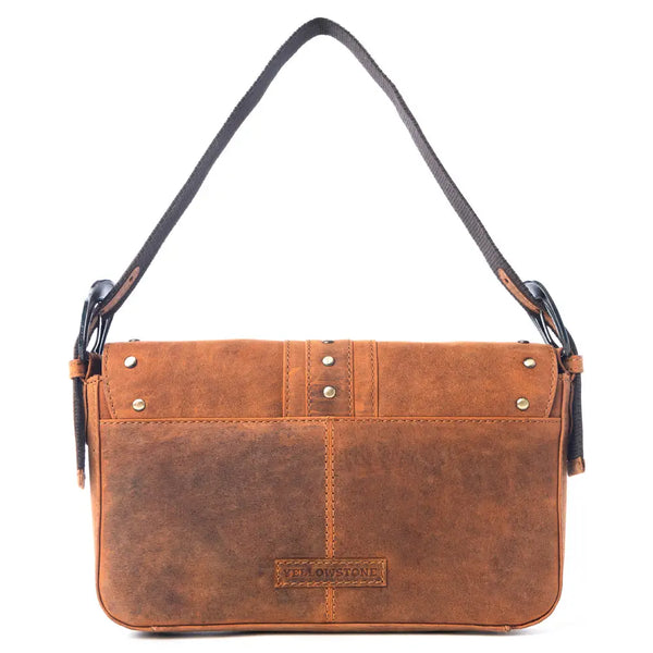Myra Amber Paradise Handbag with Rivets