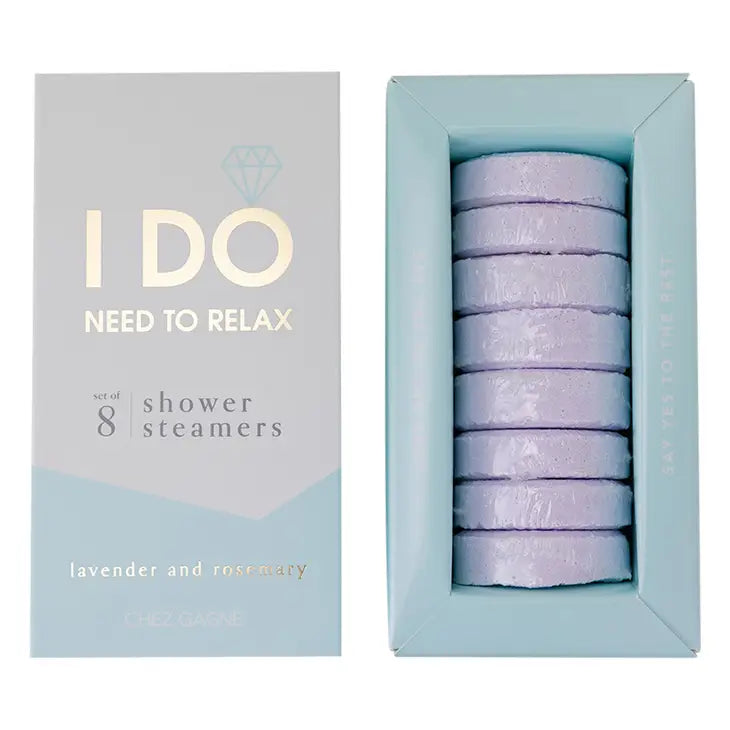 Chez Gagne I Do Need To Relax - Bridal Shower Steamers - Lavender