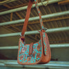 Loyal West Dannia Medium Purse - Whiskey & Water