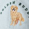 GOLDEN BUDDY Dog Embroidered Cotton Baseball Cap