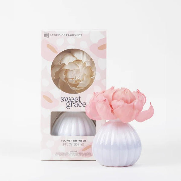 Sweet Grace Flower Diffuser - Blush & Cactus