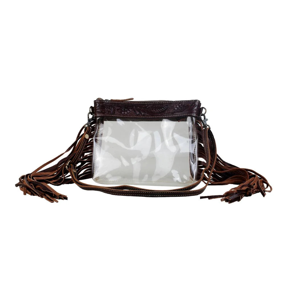 Myra Bag Intricate Clear Bag