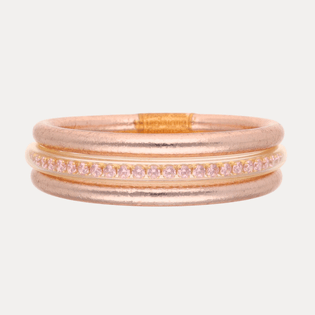 The Champagne Queen Stack - Blush & Cactus