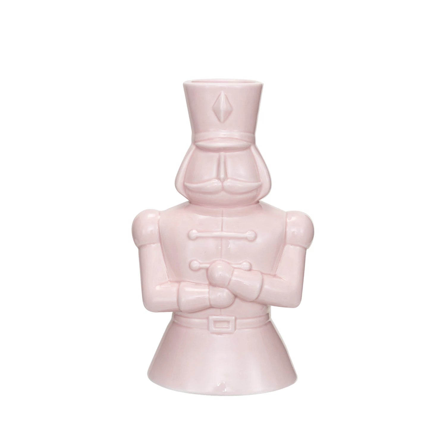 Pink Nutcracker Vase - Blush & Cactus