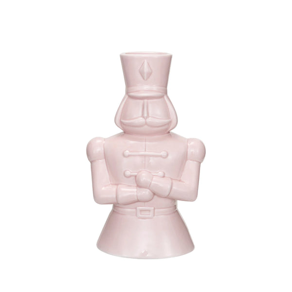 Pink Nutcracker Vase - Blush & Cactus