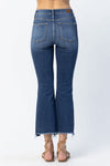 Judy Blue Midrise Crop Edge Hem- Curvy