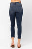 NEW Judy Blue Mid-rise 27" Cropped Relaxed Fit - Curvy Size