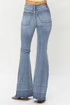 Judy Blue HW Tummy Control Release Hem Flare