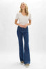 Judy Blue High Waist Cool Denim Tummy Control Flare - Curvy Size
