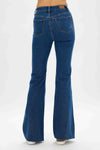 Judy Blue High Waist Cool Denim Tummy Control Flare - Curvy Size