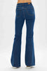 Judy Blue High Waist Cool Denim Tummy Control Flare - Curvy Size