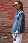 RISEN Relaxed Fit Classic Denim Jacket