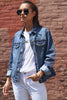 RISEN Relaxed Fit Classic Denim Jacket