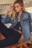RISEN Relaxed Fit Classic Denim Jacket
