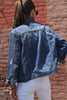 RISEN Relaxed Fit Classic Denim Jacket