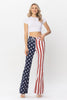 Judy Blue High Waist American Flag Print Flare