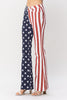 Judy Blue High Waist American Flag Print Flare