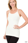 Seamless Adjustable Strap Cami - 2 Colors