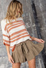 XMAS JULY Date Night Ruffle Tie Front Shorts