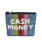 Rainbow CASH MONEY Beaded Coin Purse