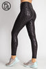 XMAS JULY Leopard Chintz Leopard Leggings - Curvy
