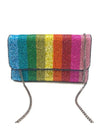 Rainbow Stripe Crossbody Bag