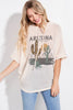 Arizona Short sleeve dolman hoodie top