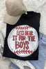 Bella Canvas Let's Hear it for the Boys Baseball Graphic Tee