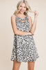 XMAS JULY Animal Cut Out Dress- Curvy