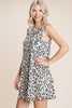 XMAS JULY Animal Cut Out Dress- Curvy