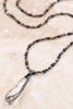 NEW Heather Necklace in Gray/Gold