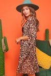 Wild Leopard Print Kimono