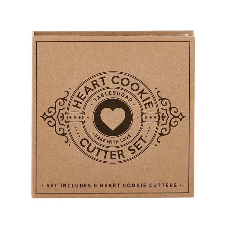 Cardboard - Heart Cookie Cutters