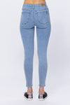 Judy Blue Mid Rise Pull on Skinny Jegging