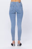 Judy Blue Mid Rise Pull on Skinny Jegging