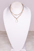 NEW Lourdes Necklace White Speckle
