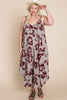 XMAS In July- Printed Jumpsuit - Curvy size