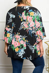 NEW Floral Ruffle Cardi Curvy