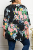 NEW Floral Ruffle Cardi Curvy