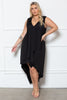 Sassy Everything Trend Hi Low Dress - Curvy
