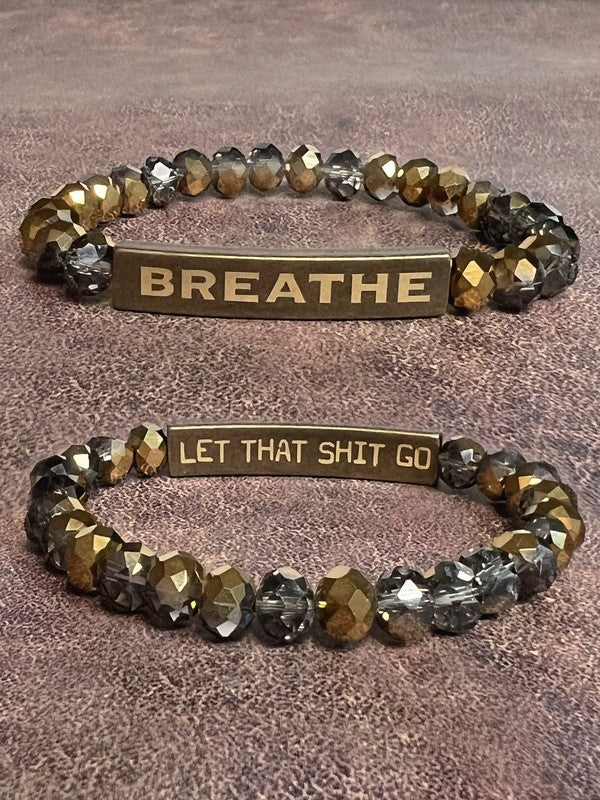 Inspiration Bracelets Bronze - Multiple Sayings!