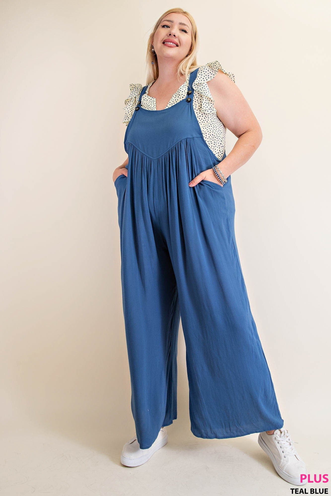 NEW Best Overall Jumpsuit- Curvy - 4 Colors!