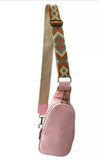 Vegan Leather Sling/ Belt Bag - 2 Colors