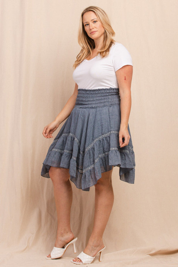 Sale Lace Convertible Skirt/Dress - Curvy Size