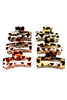 NEW Leopard Print Hair Claw Clip