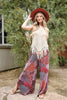 Boho Lightweight Tank Top With Fringe Hem