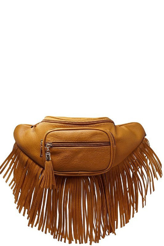 Fringe Tassel Fanny Pack - 2 colors