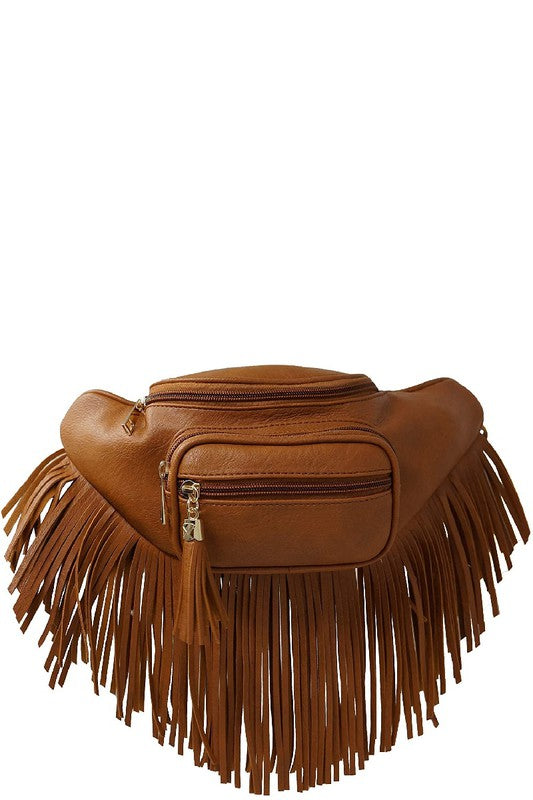 Fringe Tassel Fanny Pack - 2 colors